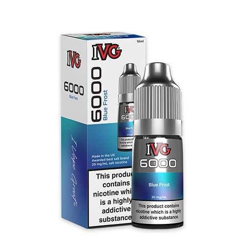 IVG 6000 Nic Salt 10ml Bottle Box of 10 | only £19.99 | Cheapest Vape Shop in Uk