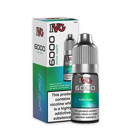 IVG 6000 Nic Salt 10ml Bottle Box of 10 | only £19.99 | Cheapest Vape Shop in Uk