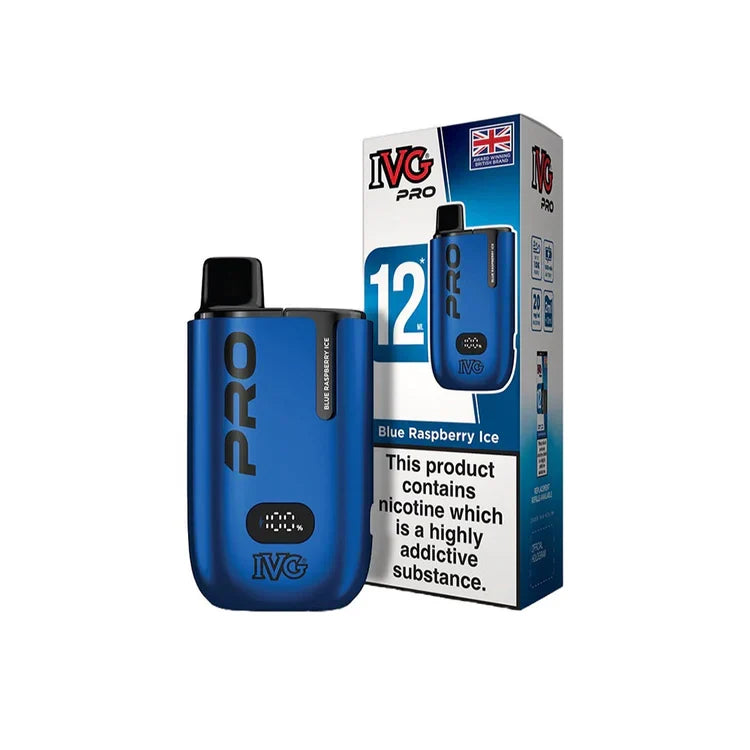 IVG Pro 12 Prefilled Vape Kit TPD Compliant | Only For £9.99 | 3 For £26.99 | only £9.99 | Cheapest Vape Shop in Uk