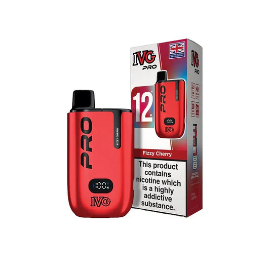 IVG Pro 12 Prefilled Vape Kit TPD Compliant | Only For £9.99 | 3 For £26.99 | only £9.99 | Cheapest Vape Shop in Uk