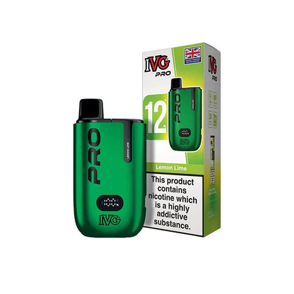 IVG Pro 12 Prefilled Vape Kit TPD Compliant - Box of 10 | only £74.99| Cheapest Vape Shop in Uk