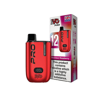 IVG Pro 12 Prefilled Vape Kit TPD Compliant | Only For £9.99 | 3 For £26.99 | only £9.99 | Cheapest Vape Shop in Uk