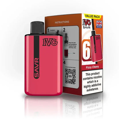 IVG SAVR Prefilled Pod Vape Kit TPD Compliant | Only £5.99 | Any 3 For £18 | only £5.99 | Cheapest Vape Shop in Uk