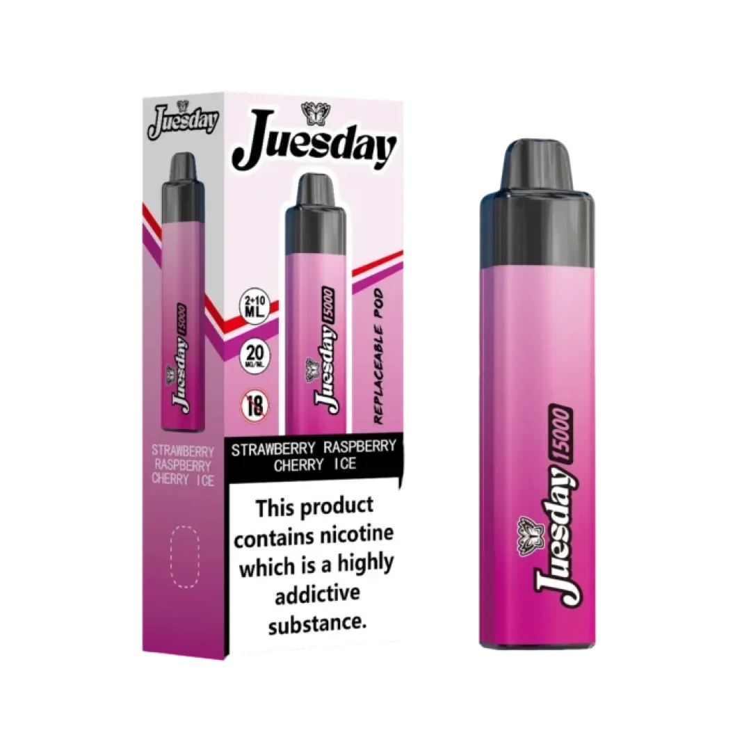 Juesday 15000 Puffs Prefilled Pod Kit | Only £10.99 | Buy 1 Get 1 Free| Cheapest Vape Shop in Uk