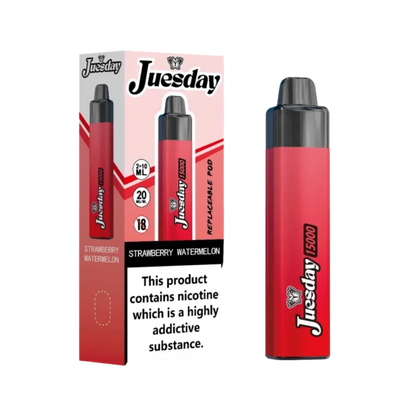 Juesday 15000 Puffs Prefilled Pod Kit | Only £10.99 | Buy 1 Get 1 Free| Cheapest Vape Shop in Uk
