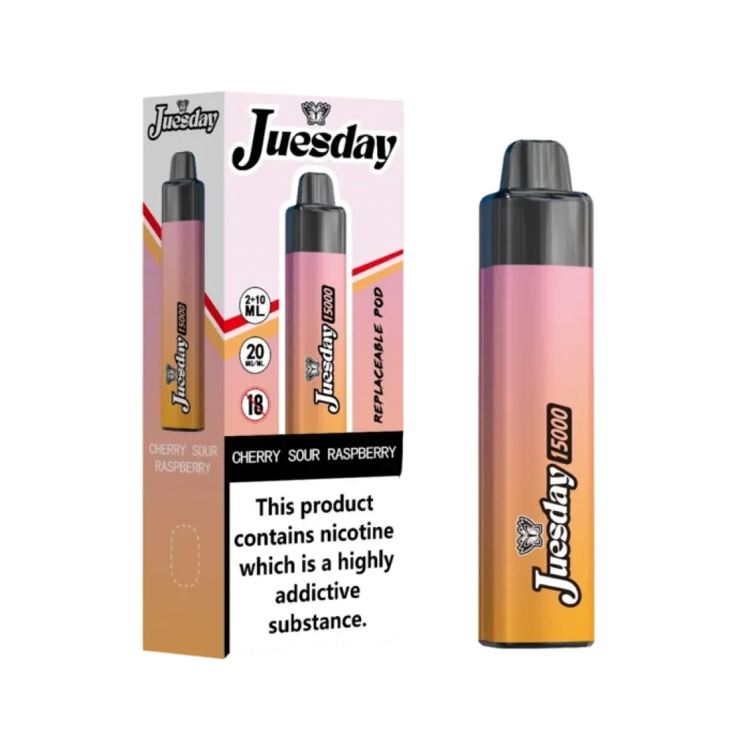 Juesday 15000 Puffs Prefilled Pod Kit | Only £10.99 | Buy 1 Get 1 Free| Cheapest Vape Shop in Uk