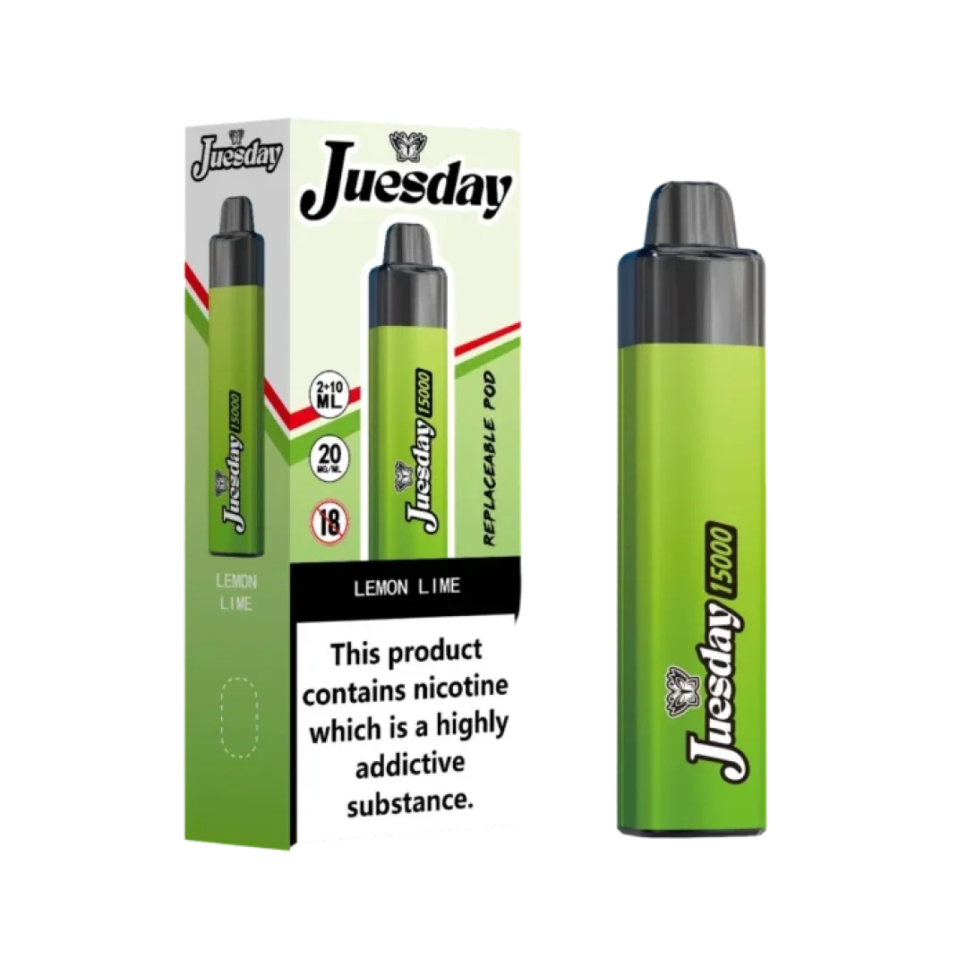 Juesday 15000 Puffs Prefilled Pod Kit | Only £10.99 | Buy 1 Get 1 Free| Cheapest Vape Shop in Uk