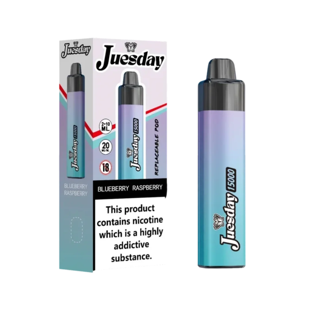 Juesday 15000 Puffs Prefilled Pod Kit | Only £10.99 | Buy 1 Get 1 Free| Cheapest Vape Shop in Uk