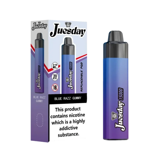 Juesday 15000 Puffs Prefilled Pod Kit | Only £10.99 | Buy 1 Get 1 Free| Cheapest Vape Shop in Uk
