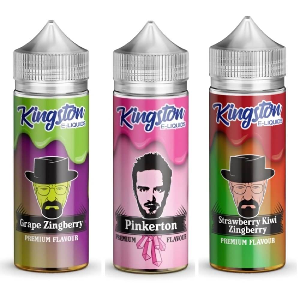 Kingston 100ML Shortfill | All Ranges - Vapeareawholesale