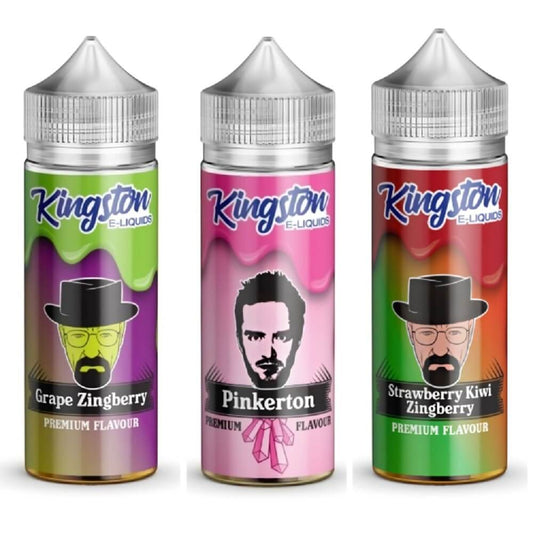 Kingston 100ML Shortfill | All Ranges - Vapeareawholesale