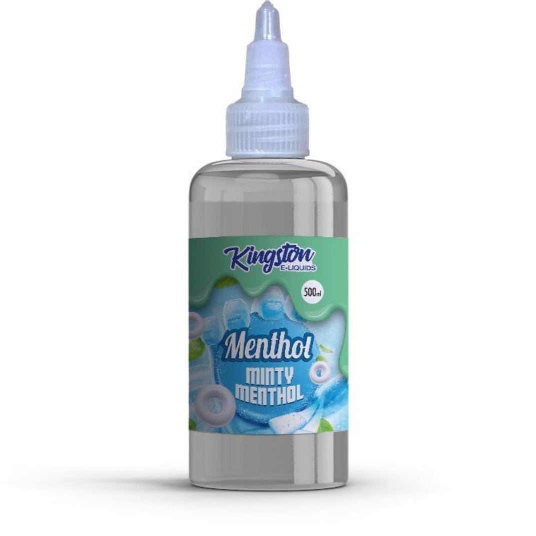 Kingston E-liquids Menthol 500ml Shortfill - Vapeareawholesale