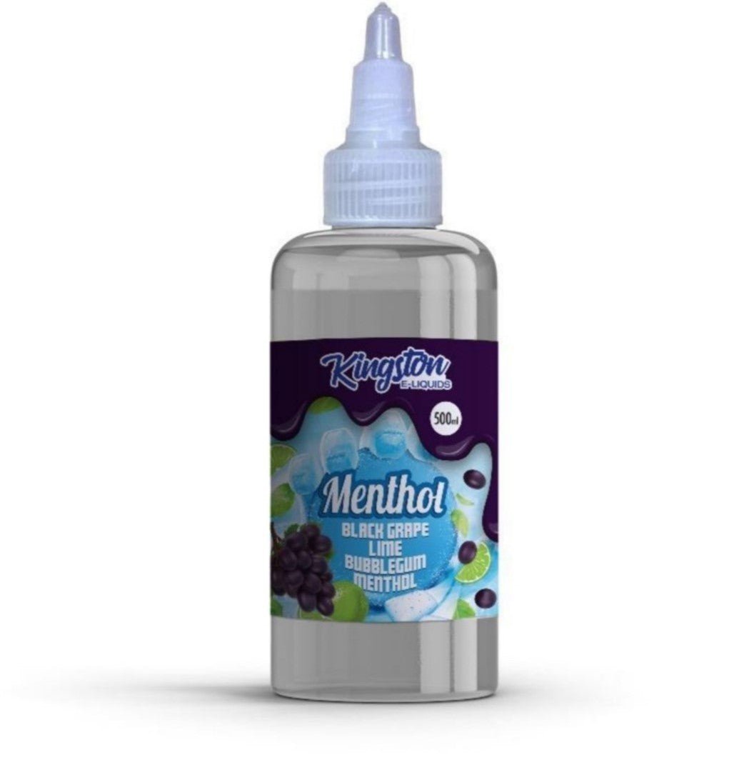 Kingston E-liquids Menthol 500ml Shortfill - Vapeareawholesale