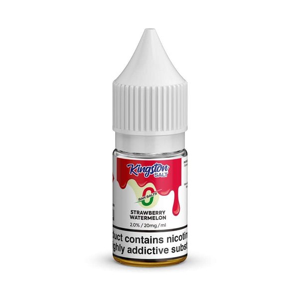 Kingston Salt Bar Salt E-Liquid Nic Salt-10ml-Box of 10 - Strawberry Watermelon -Vape Area UK