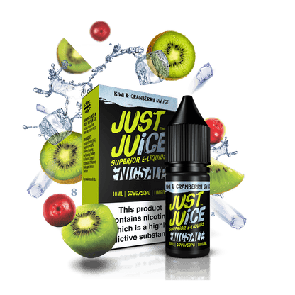 Pack of 5 Just Juice Ice 10ML Nic Salt | only £11.99 | Cheapest Vape Shop in Uk
