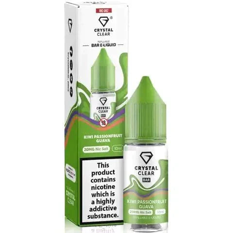 Crystal Clear Nic Salts 10ml | only £3.99 | Cheapest Vape Shop in Uk