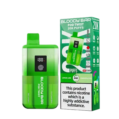 Bloody Bar Pod Twist 20K Prefilled Pod Kit | only £10.99 | Cheapest Vape Shop in Uk