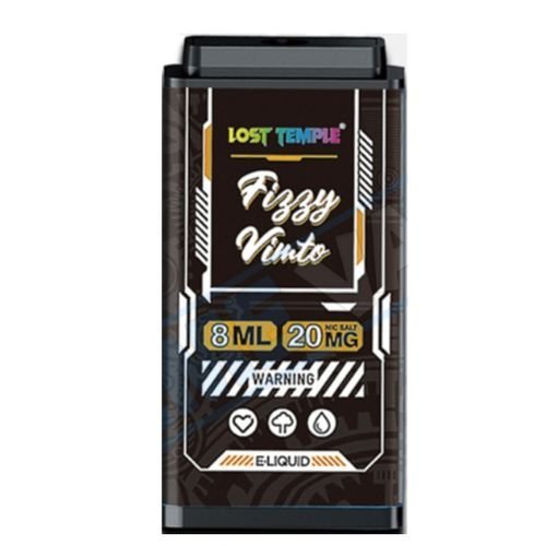 Lost Temple 3500 Puff Replacement Pods Cartridge - 20mg Nicotine - Fizzy Vimto -Vape Area UK