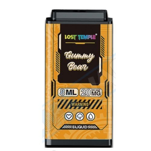Lost Temple 3500 Puff Replacement Pods Cartridge - 20mg Nicotine - Gummy Bear -Vape Area UK