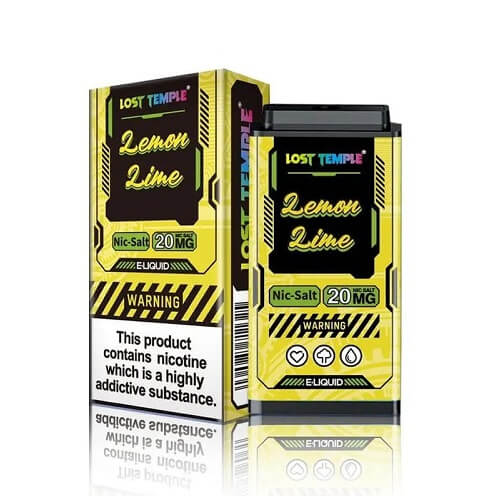 Lost Temple 3500 Puff Replacement Pods Cartridge - 20mg Nicotine - Lemon Lime -Vape Area UK