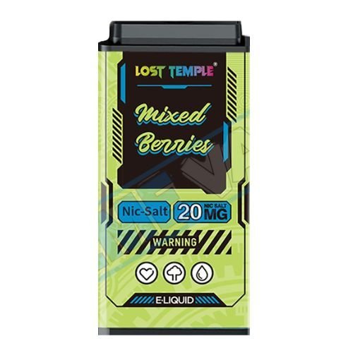 Lost Temple 3500 Puff Replacement Pods Cartridge - 20mg Nicotine - Mixed Barriers -Vape Area UK