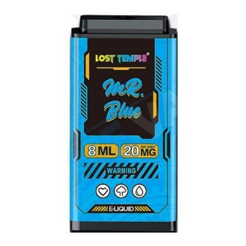 Lost Temple 3500 Puff Replacement Pods Cartridge - 20mg Nicotine - Mr Blue -Vape Area UK