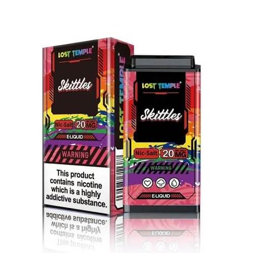 Lost Temple 3500 Puff Replacement Pods Cartridge - 20mg Nicotine - Skittles -Vape Area UK