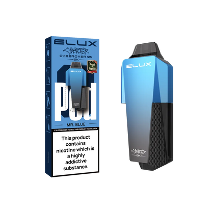 Elux Cyberover 6000 Prefilled Pods | Only £6.99 | Any 3 For £18.99 | only £6.99 | Cheapest Vape Shop in Uk
