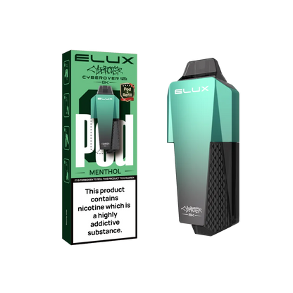 Elux Cyberover 6000 Prefilled Pods | Only £6.99 | Any 3 For £18.99 | only £6.99 | Cheapest Vape Shop in Uk