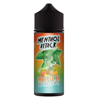 Menthol Attack 100ML Shortfill - Vapeareawholesale