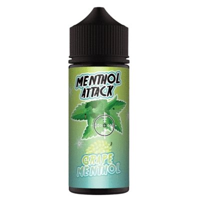 Menthol Attack 100ML Shortfill - Vapeareawholesale