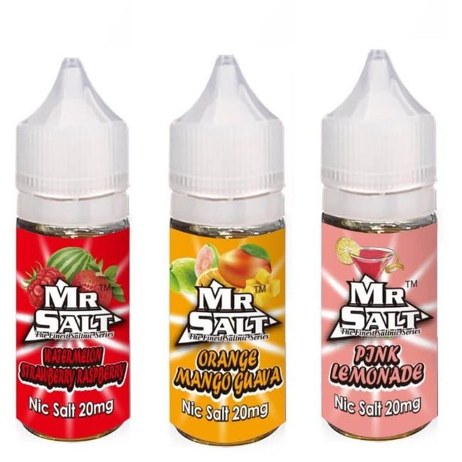 Mr Salt 10ml Nic Salt E-liquid - Pack of 10 - Black Jack -Vape Area UK