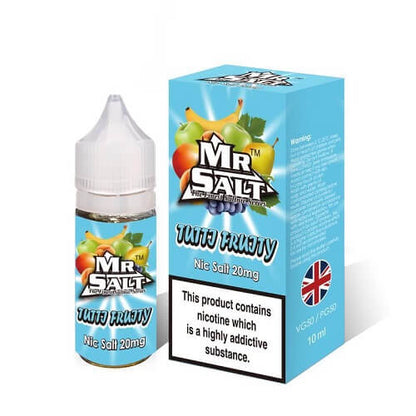Mr Salt 10ml Nic Salt E-liquid - Pack of 10 - Tutti Fruity -Vape Area UK