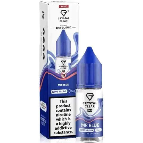 Crystal Clear Nic Salts 10ml | only £3.99 | Cheapest Vape Shop in Uk