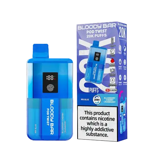 Bloody Bar Pod Twist 20K Prefilled Pod Kit | only £10.99 | Cheapest Vape Shop in Uk