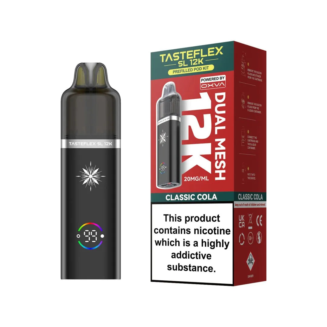 Oxva Tasteflex SL 12K Puffs Prefilled Pod Kit | Up to 12000 Puffs| Only £10.99 || Cheapest Vape Shop in Uk