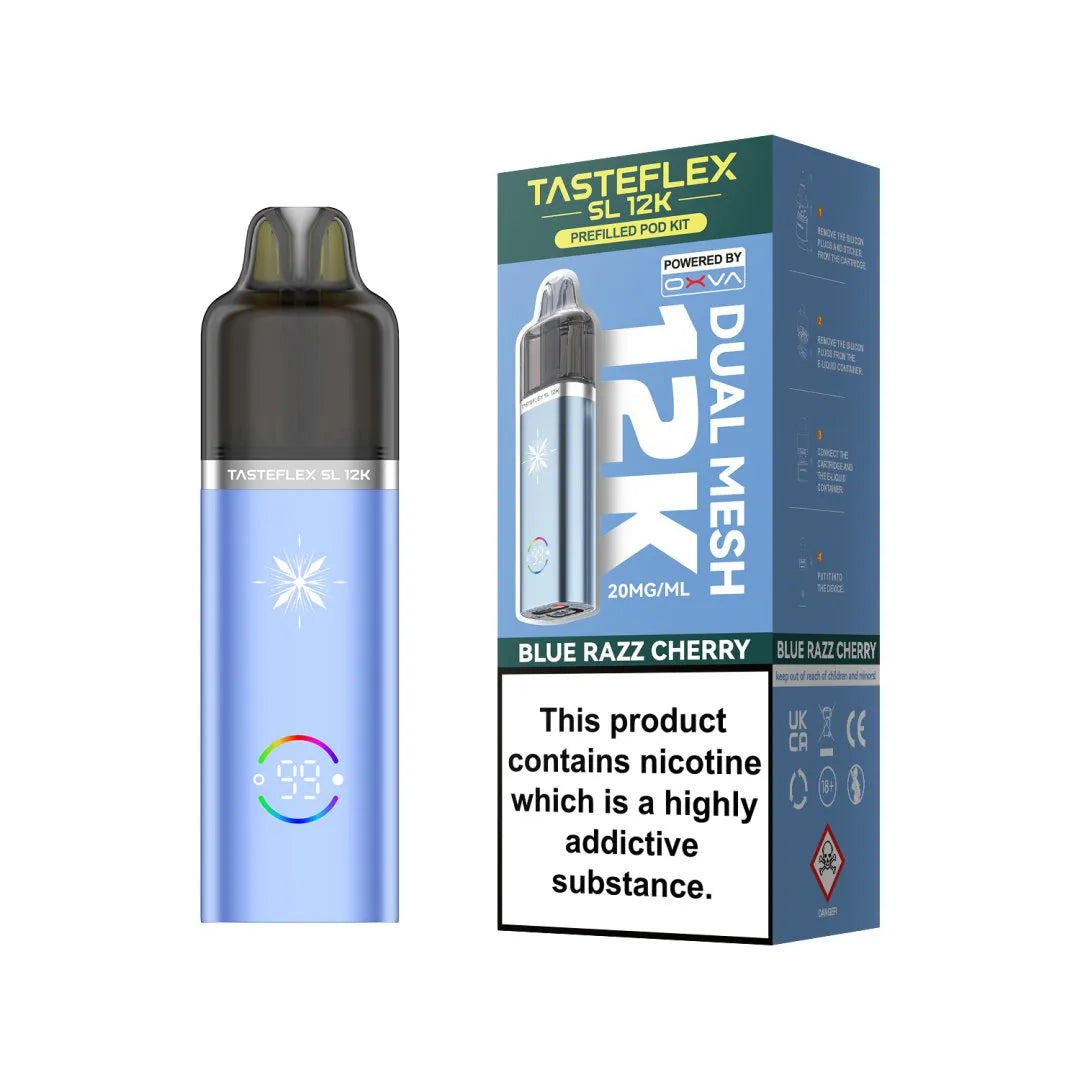 Oxva Tasteflex SL 12K Puffs Prefilled Pod Kit | Up to 12000 Puffs| Only £10.99 || Cheapest Vape Shop in Uk