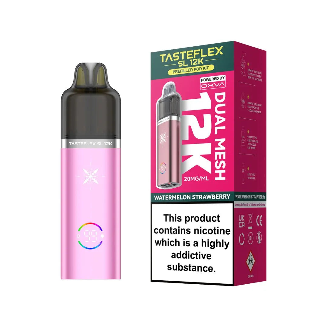 Oxva Tasteflex SL 12K Puffs Prefilled Pod Kit | Up to 12000 Puffs| Only £10.99 || Cheapest Vape Shop in Uk