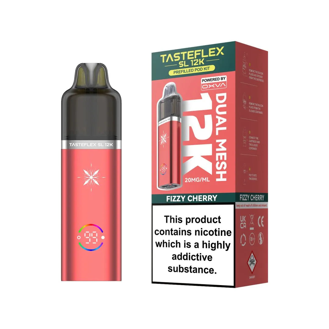 Oxva Tasteflex SL 12K Puffs Prefilled Pod Kit | Up to 12000 Puffs| Only £10.99 || Cheapest Vape Shop in Uk