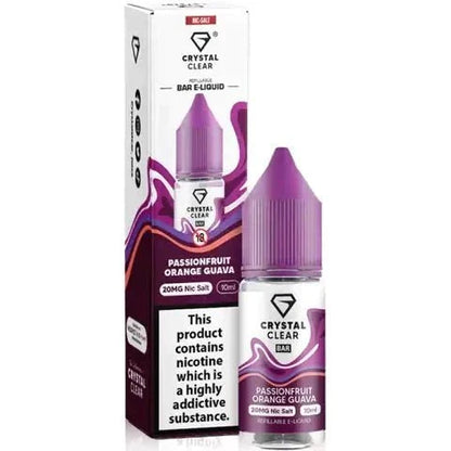 Crystal Clear Nic Salts 10ml | only £3.99 | Cheapest Vape Shop in Uk