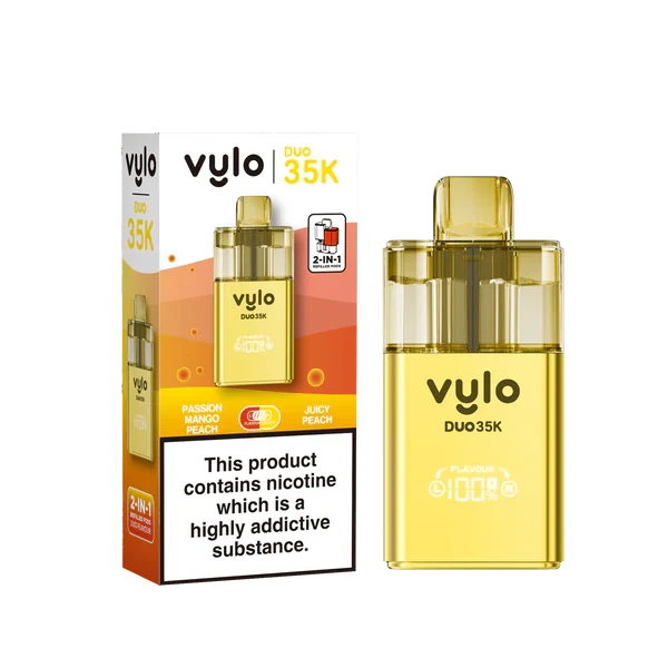 Vylo Duo 35k Prefilled 2 in 1 Pod Kit - Box of 5 | only £50 | Cheapest Vape Shop in Uk