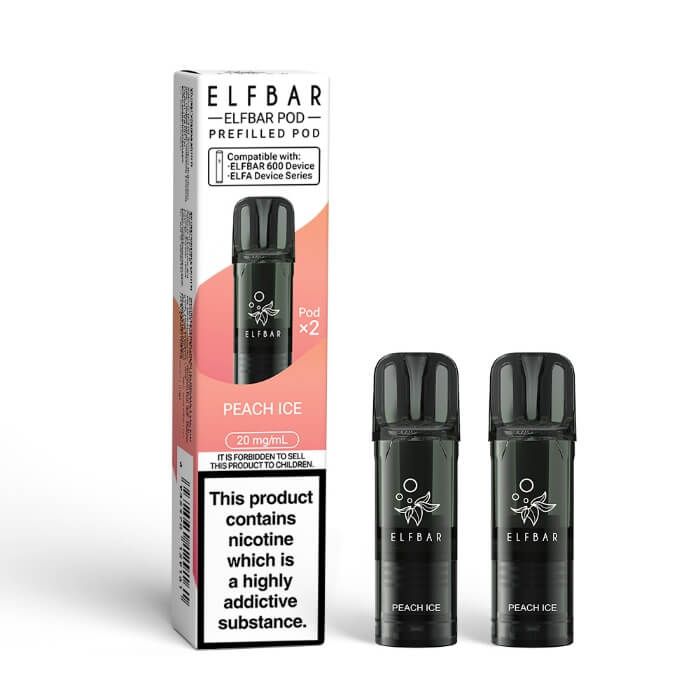 Elf Bar 600 Prefilled Pods (Pack of 2) | only £5.99 | Any 3 For £15