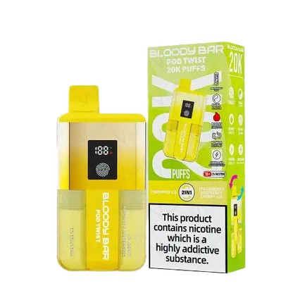 Bloody Bar Pod Twist 20K Prefilled Pod Kit | only £10.99 | Cheapest Vape Shop in Uk