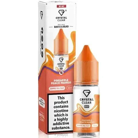 Crystal Clear Nic Salts 10ml | only £3.99 | Cheapest Vape Shop in Uk