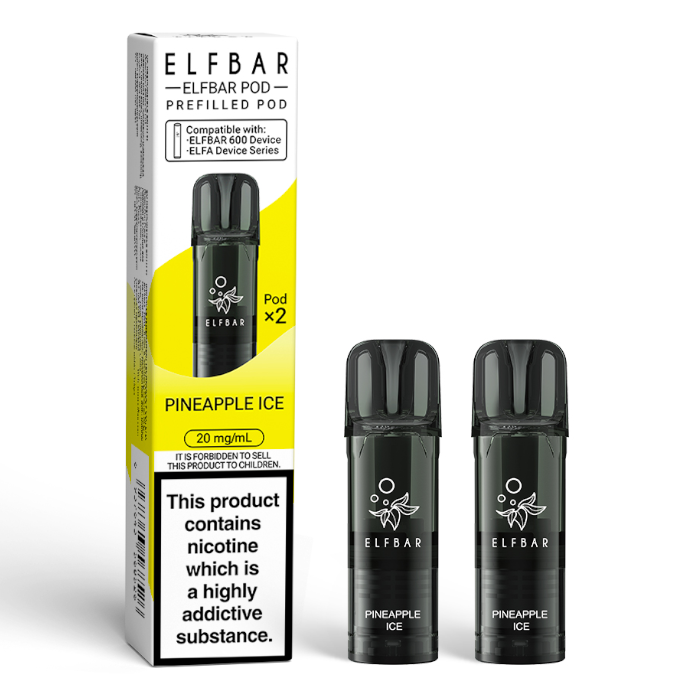 Elf Bar 600 Prefilled Pods (Pack of 2) | only £5.99 | Any 3 For £15