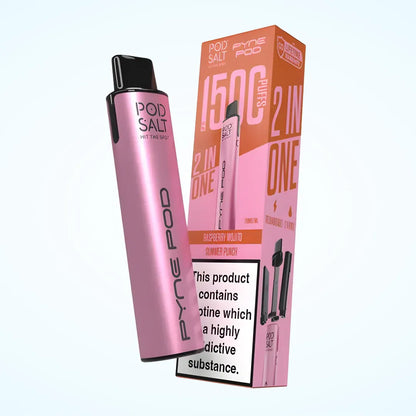 Pod Salt Pyne Pod 2-in-1 1500 Puffs Pod Vape Kit | Up to 1500 Puffs| only £6.99 | Cheapest Vape Shop in Uk