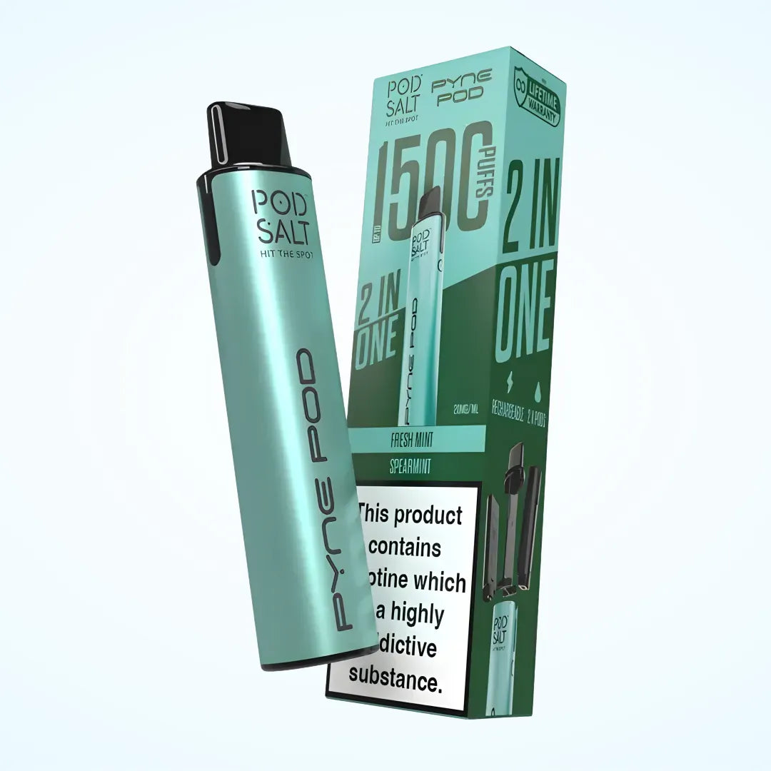 Pod Salt Pyne Pod 2-in-1 1500 Puffs Pod Vape Kit | Up to 1500 Puffs| only £6.99 | Cheapest Vape Shop in Uk
