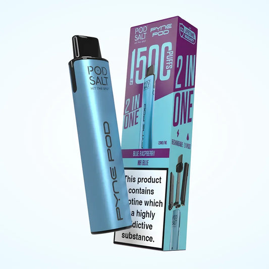 Pod Salt Pyne Pod 2-in-1 1500 Puffs Pod Vape Kit | Up to 1500 Puffs| only £6.99 | Cheapest Vape Shop in Uk