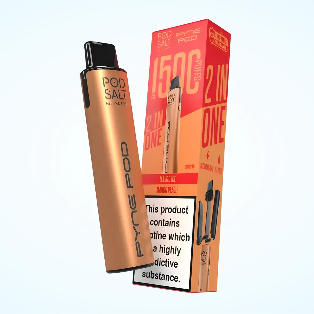 Pod Salt Pyne Pod 2-in-1 1500 Puffs Pod Vape Kit | Up to 1500 Puffs| only £6.99 | Cheapest Vape Shop in Uk