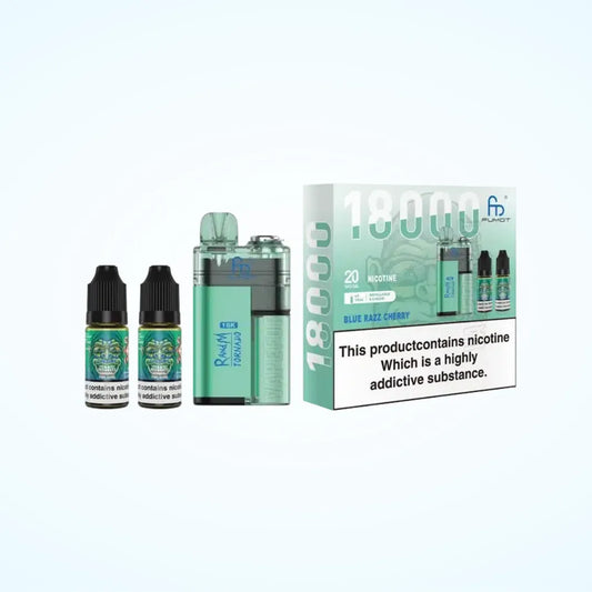 RandM Fumot Tornado 18000 Puffs Vape Kit | Up to 18000 Puffs| only £12.99 | Cheapest Vape Shop in Uk